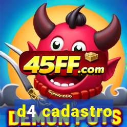 d4 cadastro